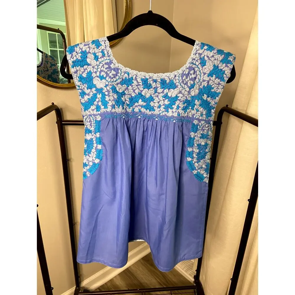 Mi Golondrina Flores Blouse size XS - Picture 4 of 4